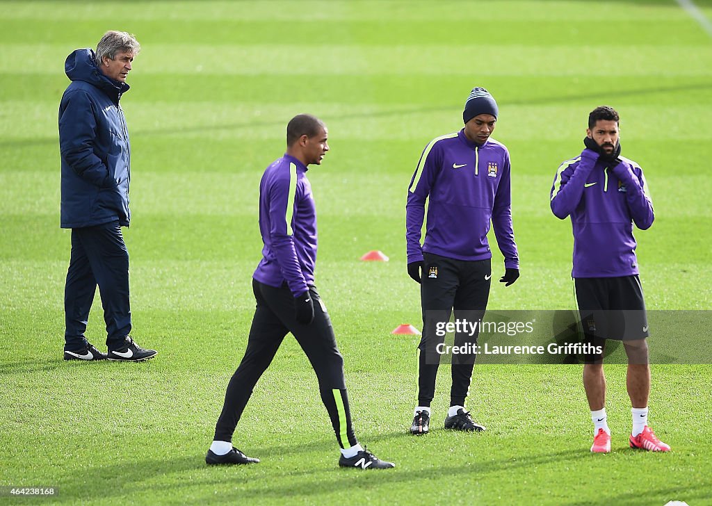 Manchester City Training Session