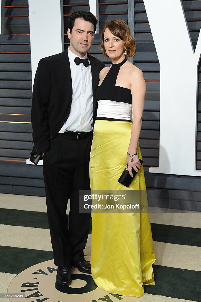 2015 Vanity Fair Oscar Party Hosted By Graydon Carter - Arrivals