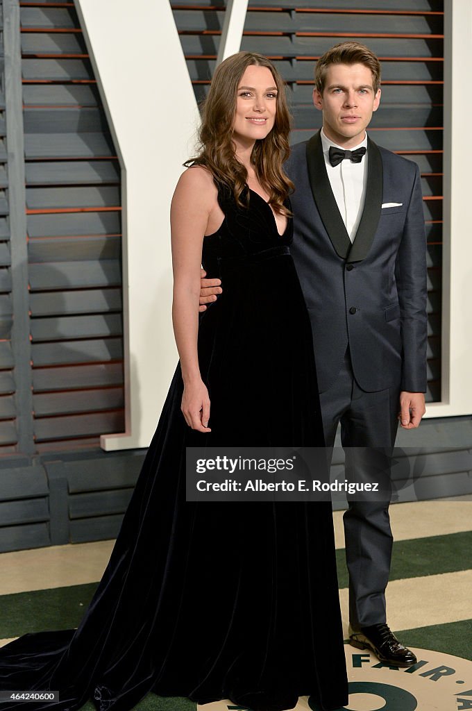 2015 Vanity Fair Oscar Party Hosted By Graydon Carter - Arrivals