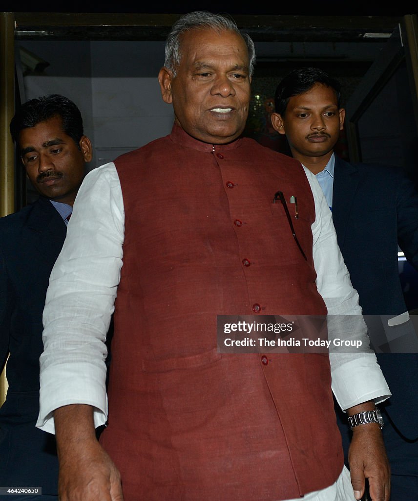 Jitan Ram Manjhi in Bihar Niwas