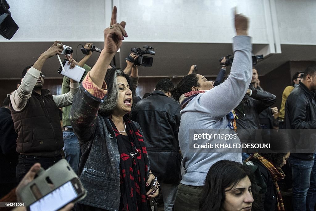 EGYPT-JUSTICE-TRIAL-POLITICS-OPPOSITION