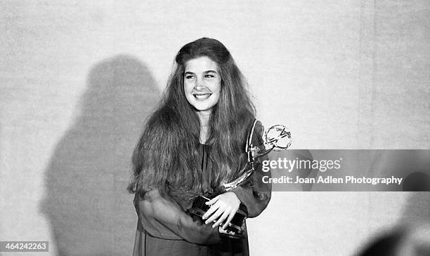 Actress Blanche Baker after winning Best Supporting Actress in a Comedy or Drama Series for the mini sesries 'Holocaust' at the 30th Annual Emmy...