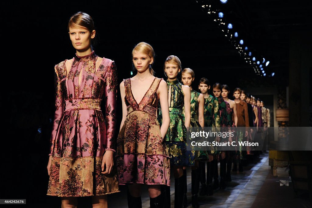 Erdem - Runway - LFW FW15