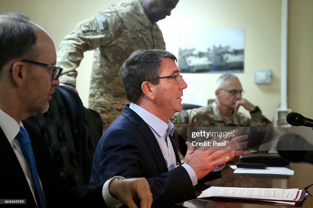 DOD Chief Ashton Carter Travels To Middle East