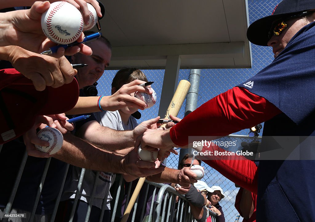 Boston Red Sox 2015 Spring Training