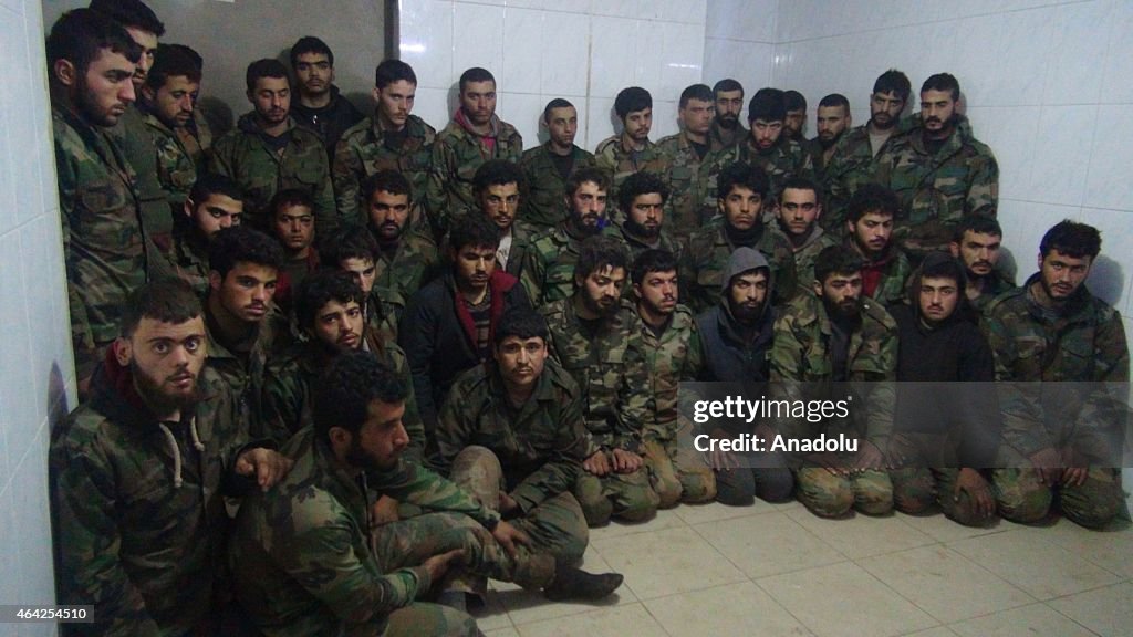 Syrian oppositions capture 45 regime soldiers in Aleppo