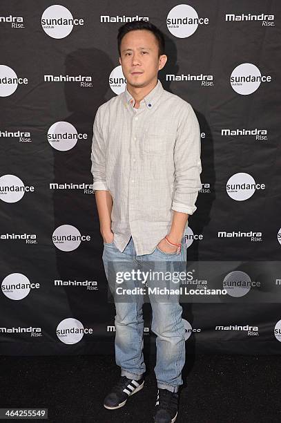 Director Hong Khaou attends the Sundance Institute Mahindra Global Filmmaking Award Reception at The Shop during the 2014 Sundance Film Festival on...