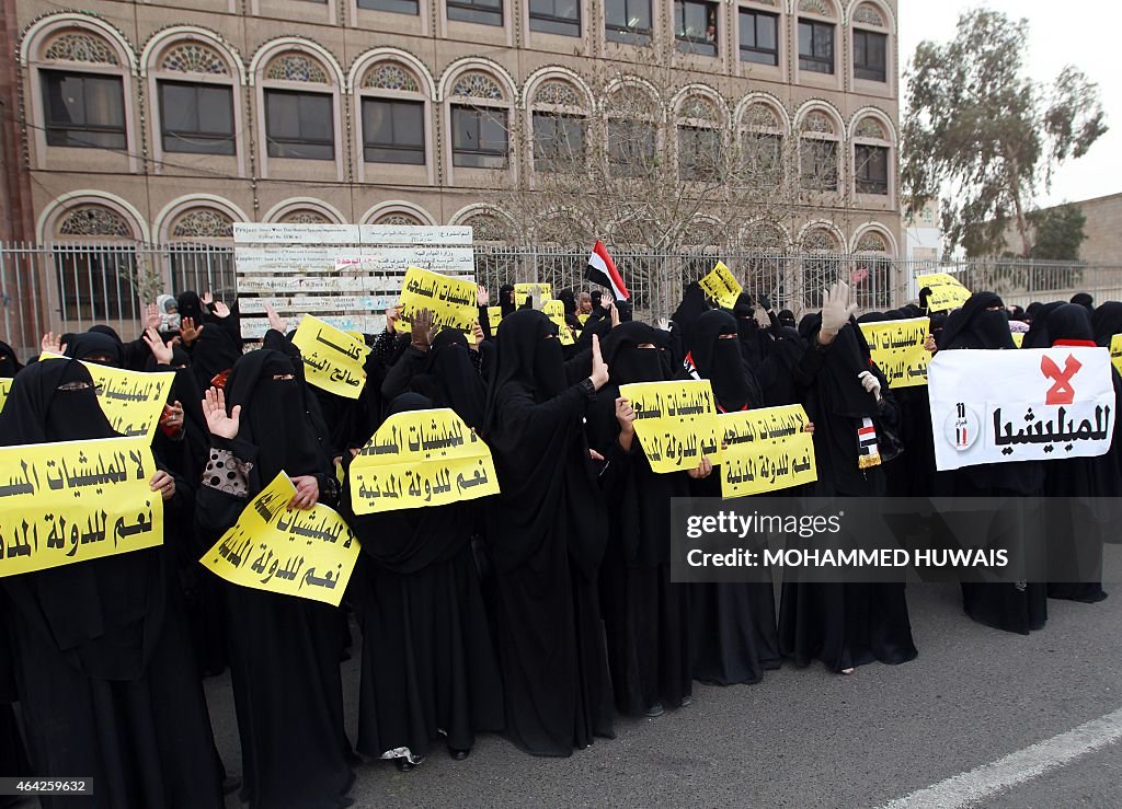 YEMEN-CONFLICT-DEMONSTRATION