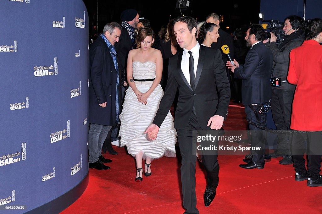 Red Carpet Arrivals - Cesar Film Awards 2015 At Theatre du Chatelet