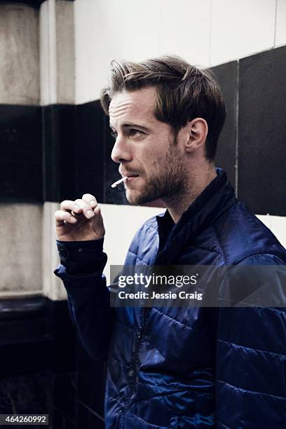 Actor Luke Treadaway is photographed for Wonderland magazine on January 21, 2014 in London, England.