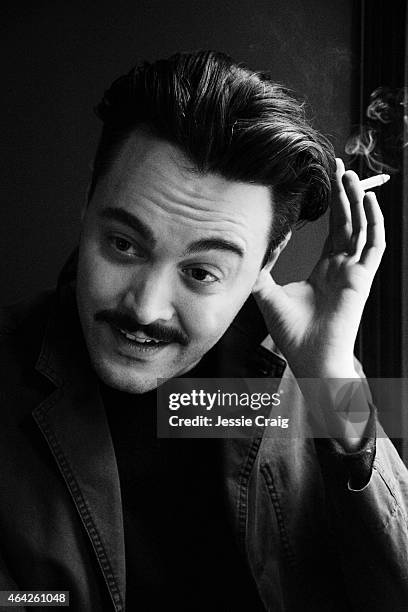 Actor Jack Huston is photographed for Wonderland magazine on January 23, 2014 in London, England.