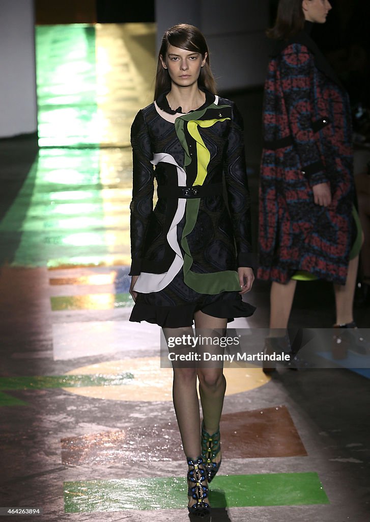 Peter Pilotto - Runway - LFW FW15