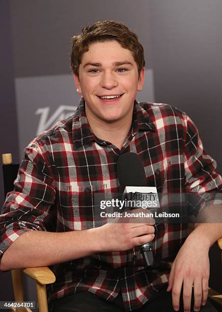 Actor Jake Cherry attends the Variety Studio: Sundance Edition presented by Dawn Levy on January 21, 2014 in Park City, Utah.