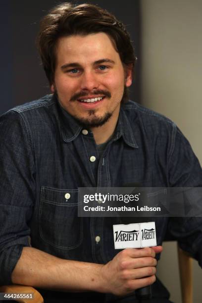 Actor Jason Ritter attends the Variety Studio: Sundance Edition presented by Dawn Levy on January 21, 2014 in Park City, Utah.