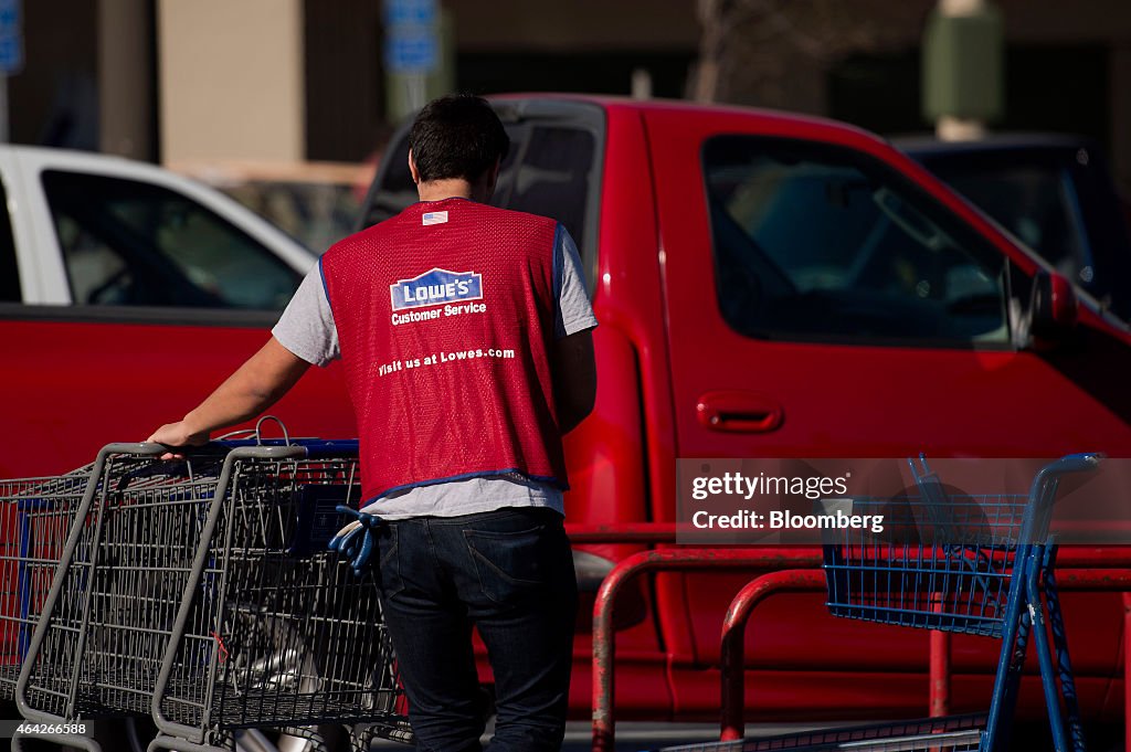 Operations Inside a Lowe's Cos. Store Ahead Of Earnings Figures