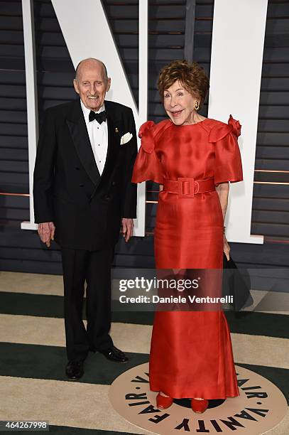 Betsy Bloomingdale attends 2015 Vanity Fair Oscar Party Hosted By Graydon Carter at Wallis Annenberg Center for the Performing Arts on February 22,...