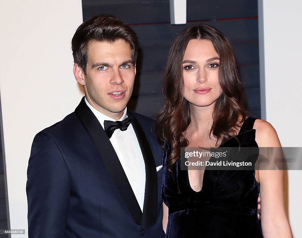 2015 Vanity Fair Oscar Party Hosted By Graydon Carter - Arrivals