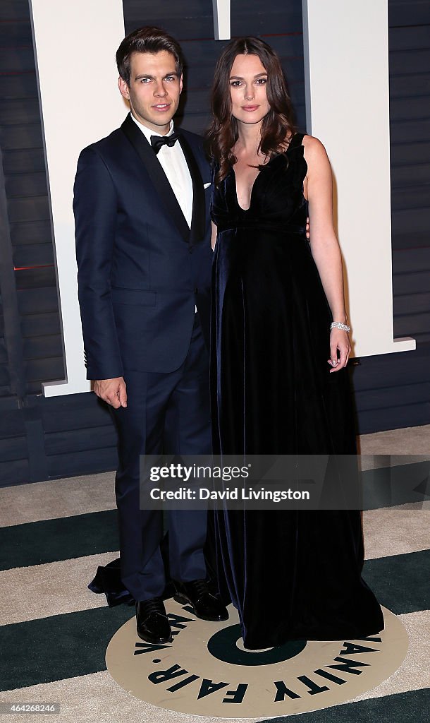 2015 Vanity Fair Oscar Party Hosted By Graydon Carter - Arrivals