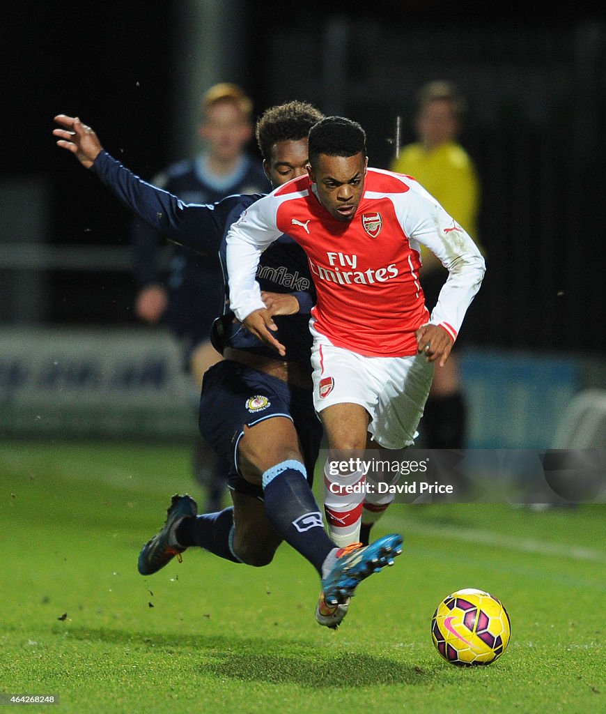 Arsenal v Crewe Alexandra - FA Youth Cup 5th Round