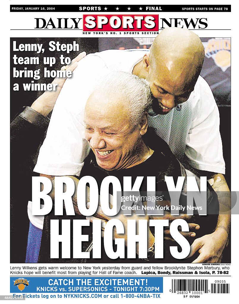 Daily News Back Page
