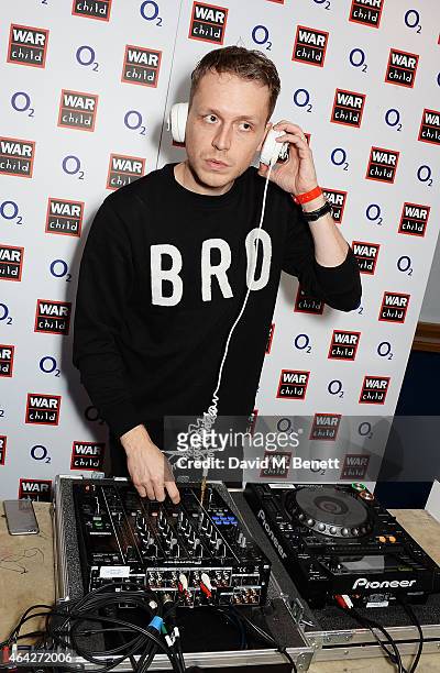 Mr Hudson attends War Child & O2 BRIT Awards Show at O2 Shepherd's Bush Empire on February 23, 2015 in London, England.