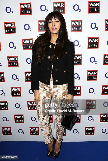 Zara Martin attends War Child & O2 BRIT Awards Show at O2 Shepherd's Bush Empire on February 23, 2015 in London, England.