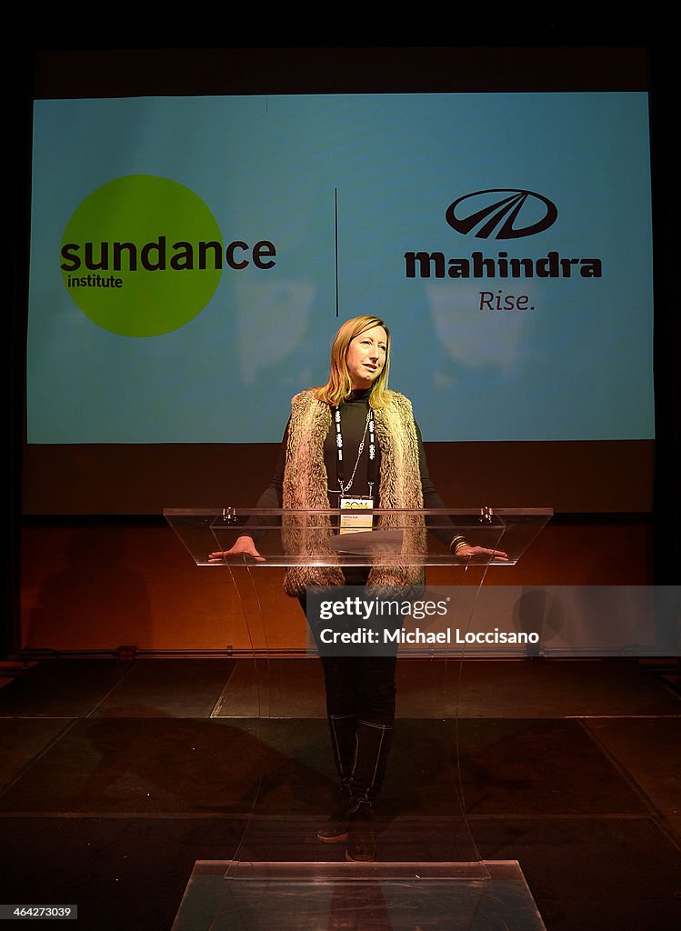 Sundance Institute Mahindra Global Filmmaking Award Reception - 2014 Sundance Film Festival