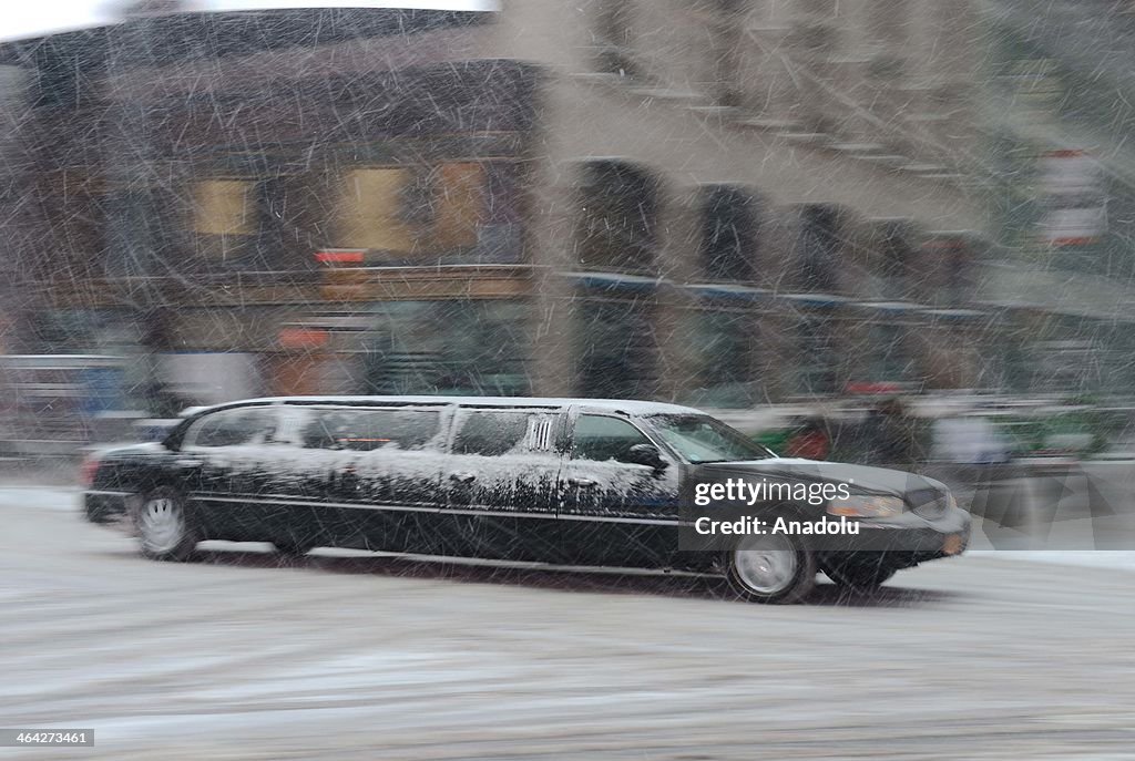 Winter storm Hercules hits New York