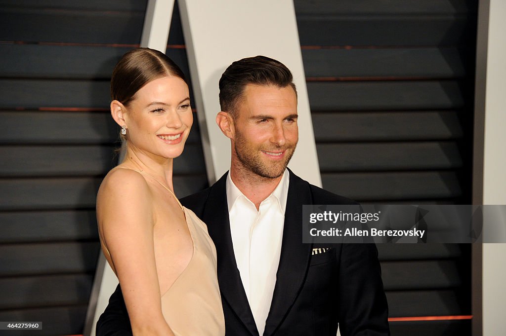 2015 Vanity Fair Oscar Party Hosted By Graydon Carter - Arrivals