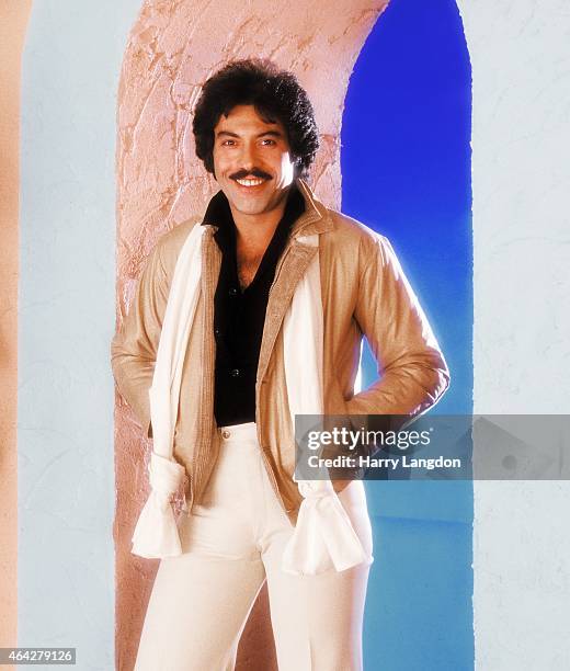 Singer Tony Orlando poses for a portrait in 1981 in Los Angeles, California.