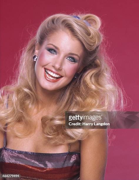 Actress Heather Thomas poses for a portrait in 1981 in Los Angeles, California.