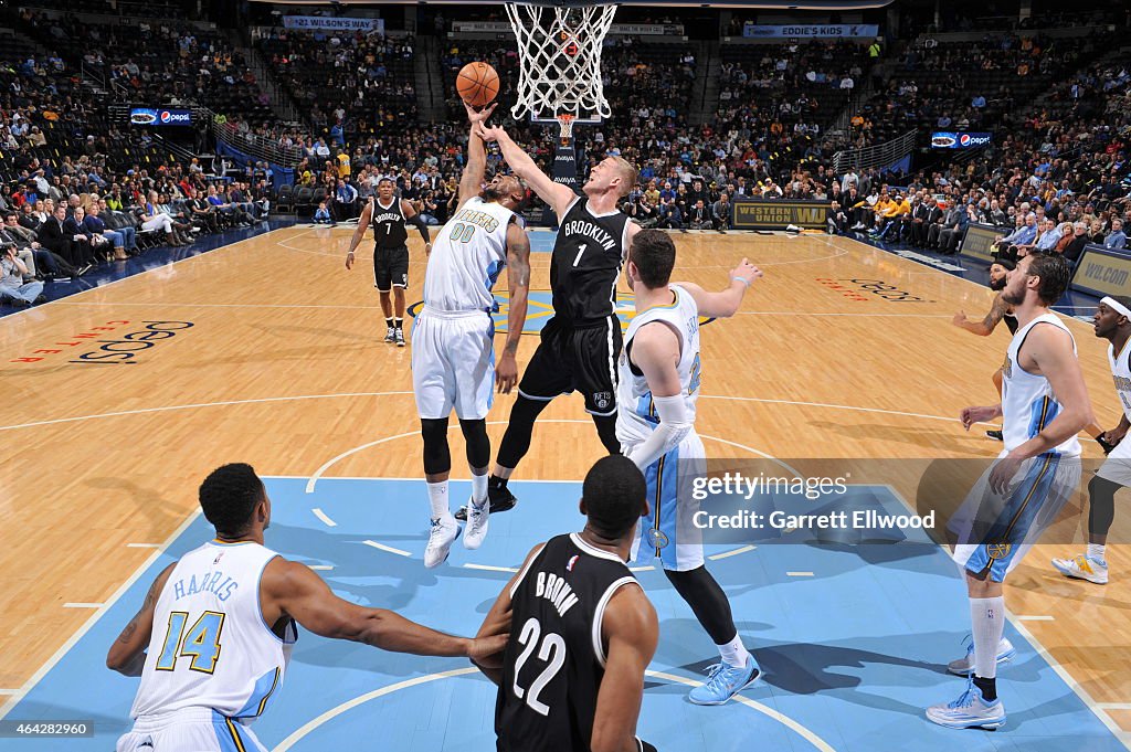 Brooklyn Nets v Denver Nuggets