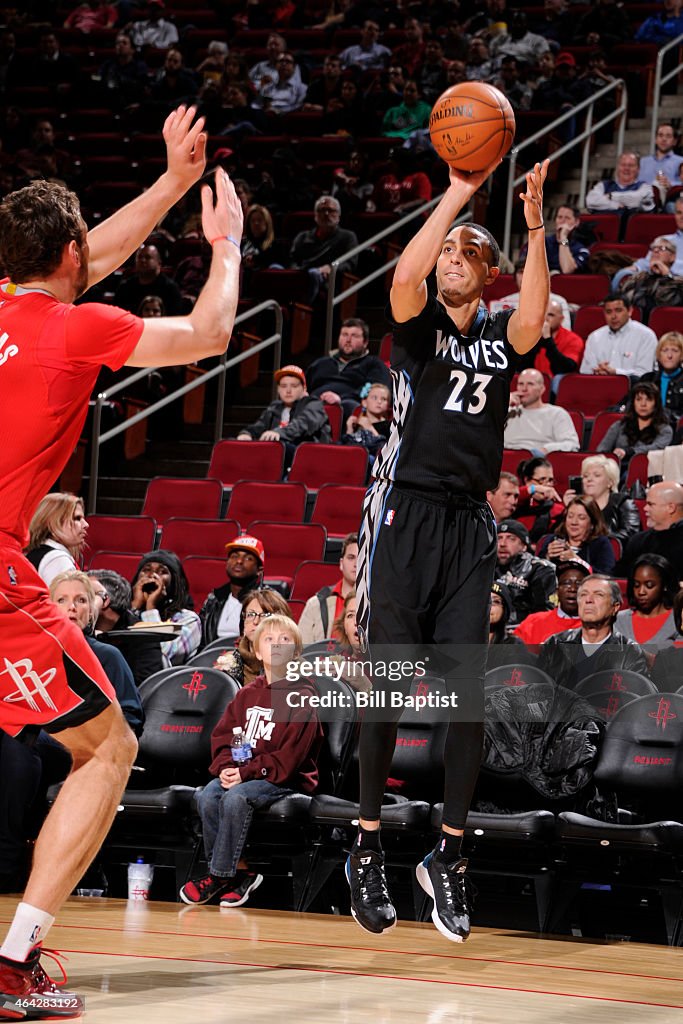 Minnesota Timberwolves v Houston Rockets