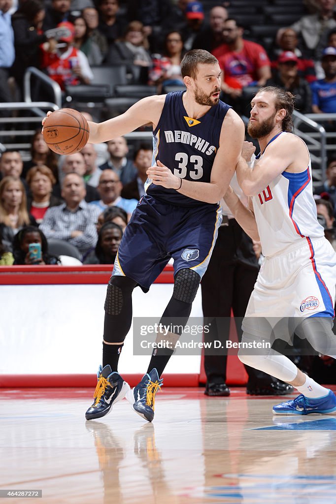 Memphis Grizzlies v Los Angeles Clippers