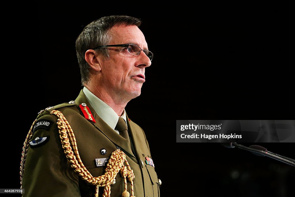 Joint Press Conference With New Zealand's Defence Minister And Chief Of Defence