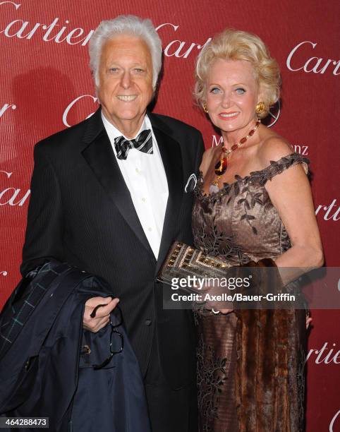 Jack Jones and Eleonora Jones arrive at the 25th Annual Palm Springs International Film Festival Awards Gala at Palm Springs Convention Center on...