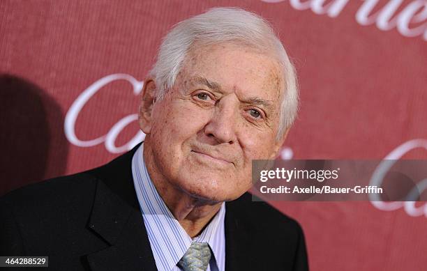 Personality Monty Hall arrives at the 25th Annual Palm Springs International Film Festival Awards Gala at Palm Springs Convention Center on January...