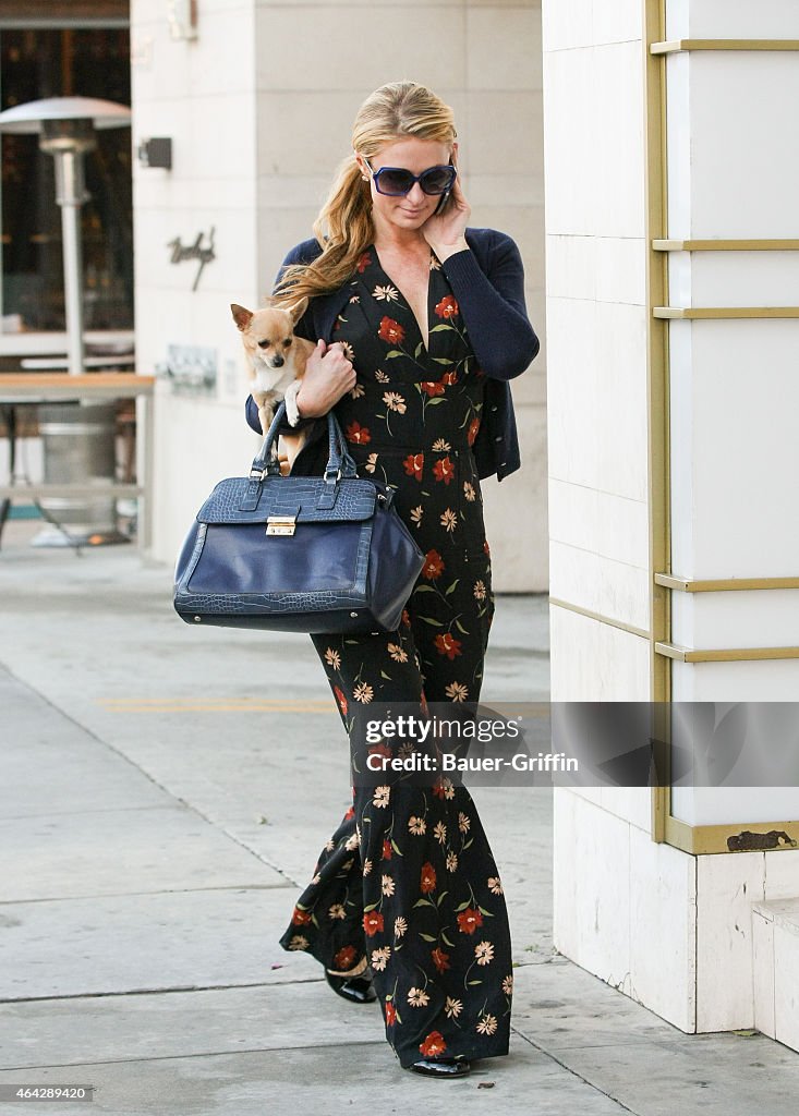 Celebrity Sightings In Los Angeles - February 23, 2015