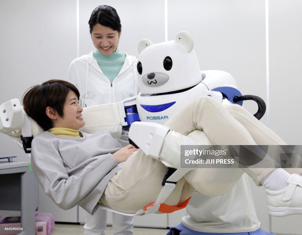 JAPAN-SCIENCE-TECHNOLOGY-ROBOT ELDERLY