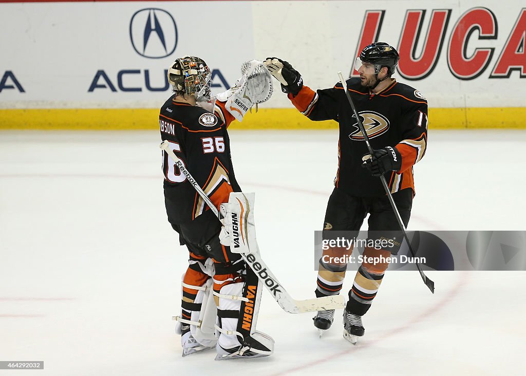 Detroit Red Wings v Anaheim Ducks