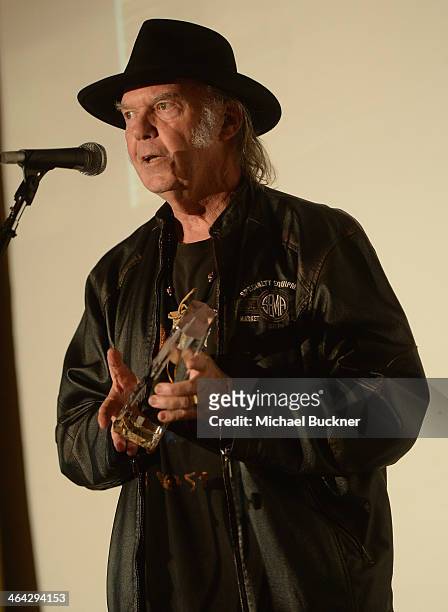 Musician Neil Youn speaks The Recording Academy Producers & Engineers Wing Presents 7th Annual GRAMMY Week Event Honoring Neil Young at The Village...