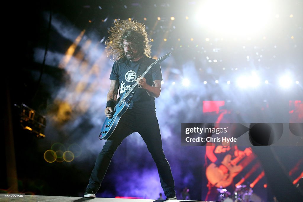 Foo Fighters Perform Live In Brisbane