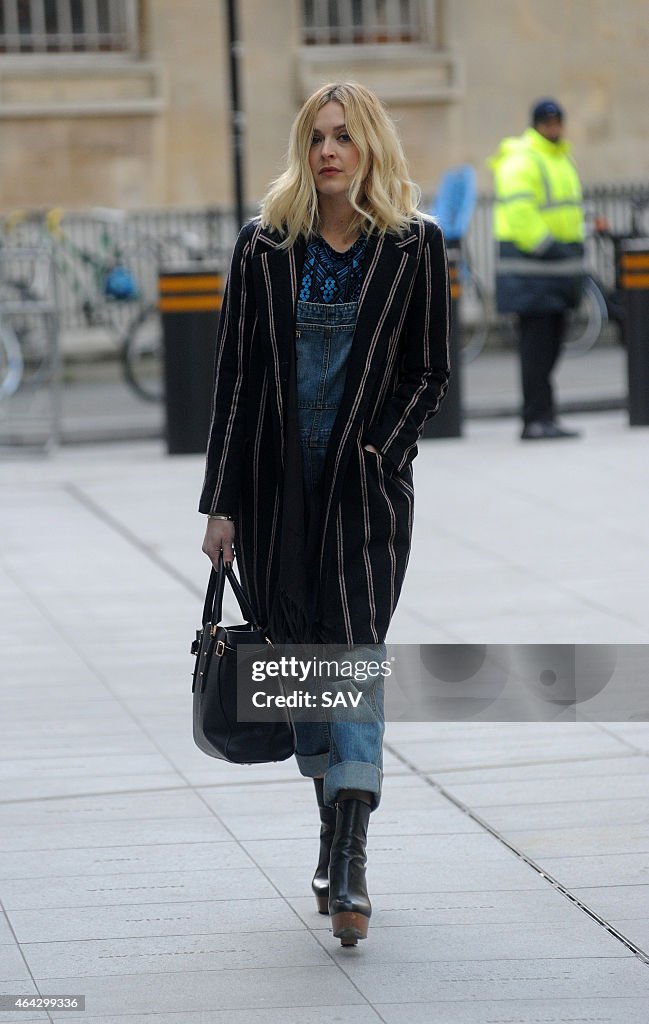 London Celebrity Sightings -  February 24, 2015