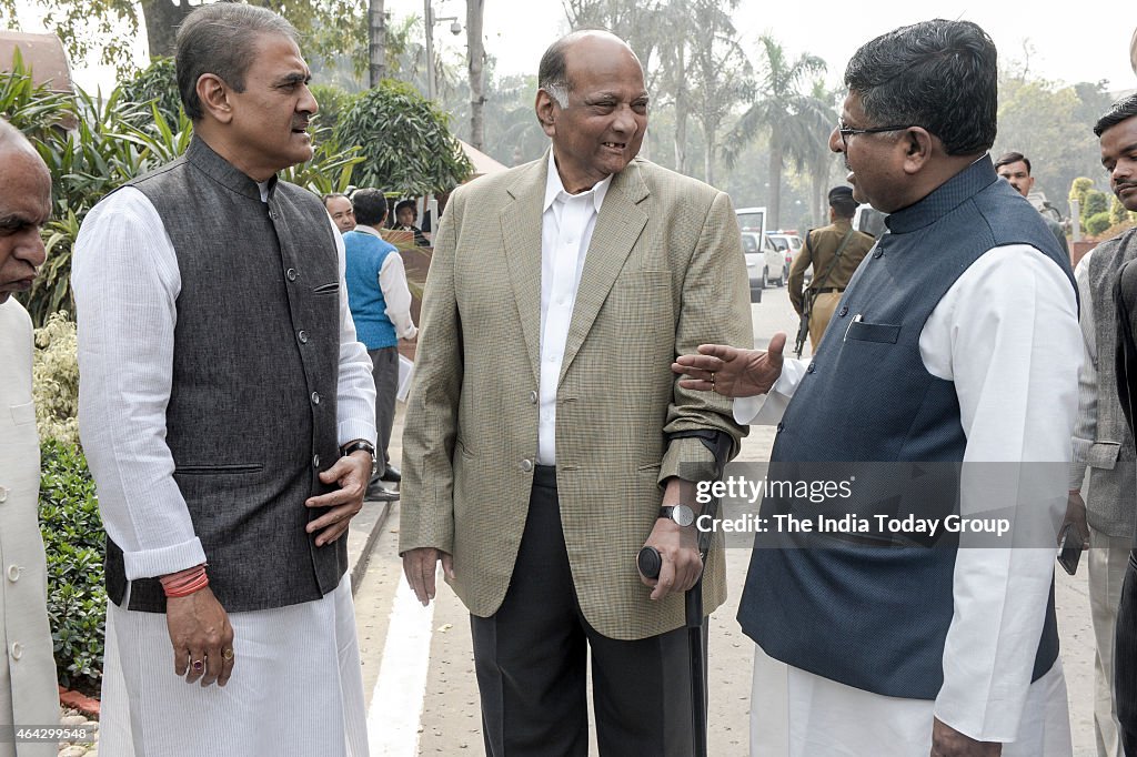 First day of the Budget session of Parliament