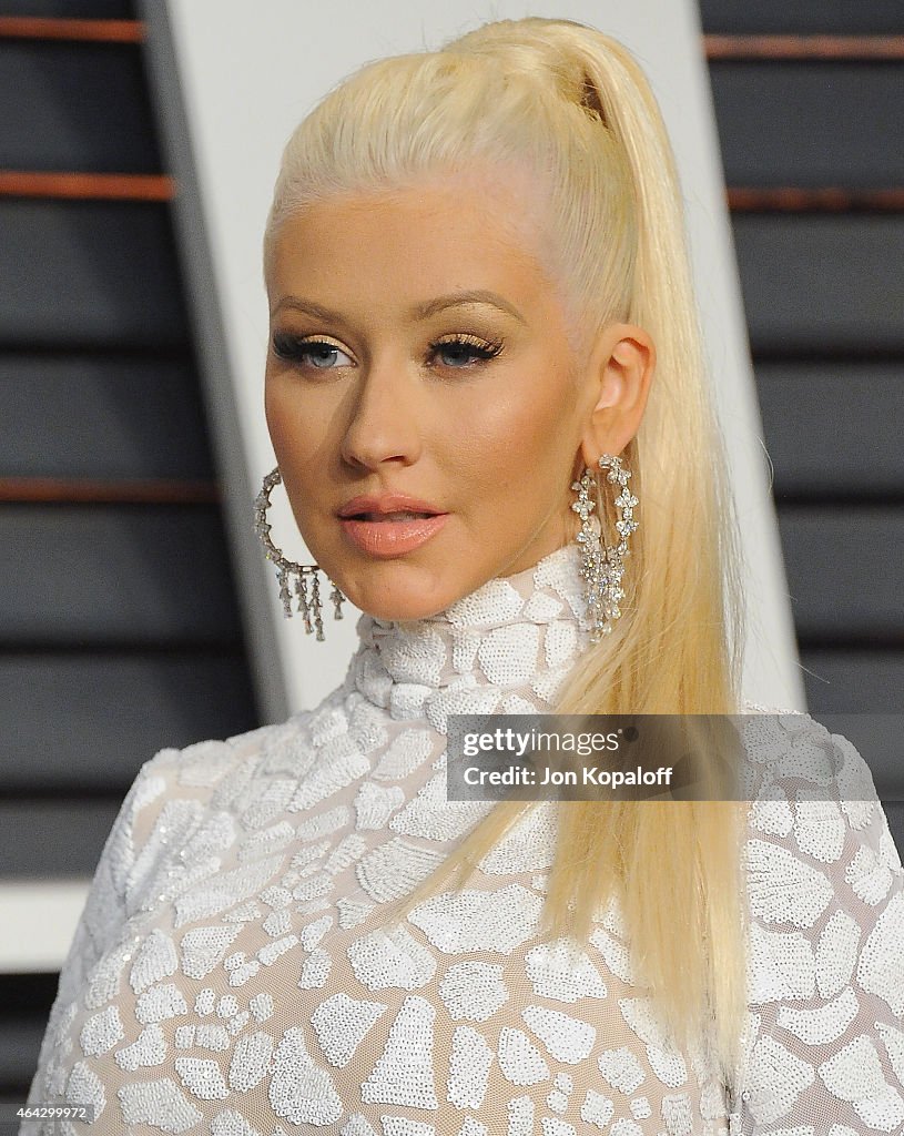2015 Vanity Fair Oscar Party Hosted By Graydon Carter - Arrivals