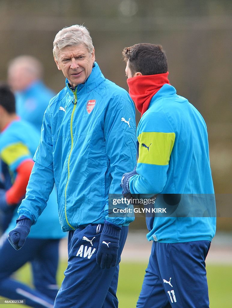 FBL-EUR-C1-ARSENAL-MONACO-TRAINING