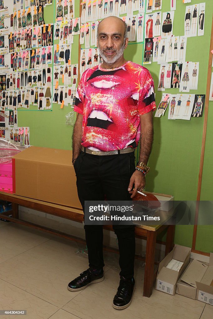 Profile Shoot Of Fashion Designer Manish Arora