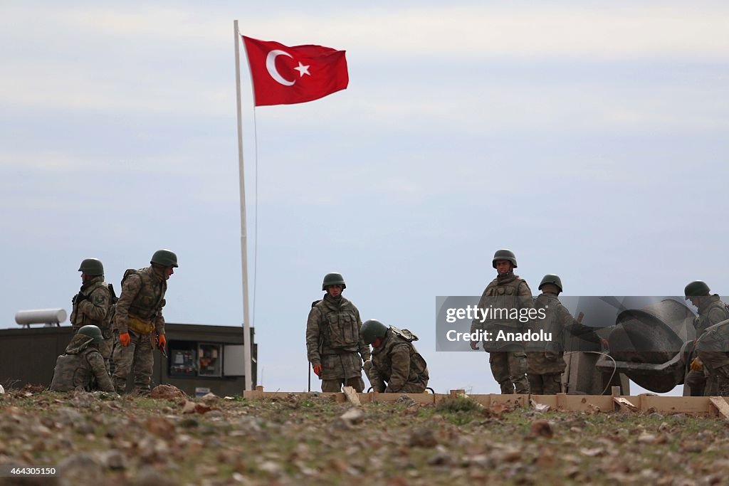 Reconstruction of Turkey's "Tomb of Suleyman Shah" in Esme