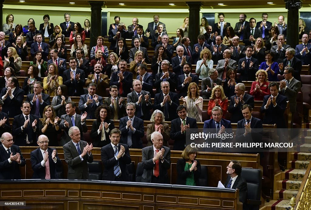 SPAIN-GOVERNMENT-CONGRESS-DEBATE