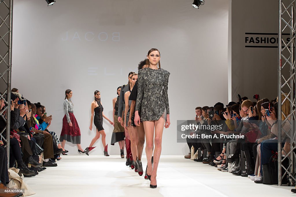 Jacob Birge Vision - Runway - LFW FW15